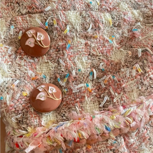 Stunning Tweed dress with silk lining - Picture 6 of 7